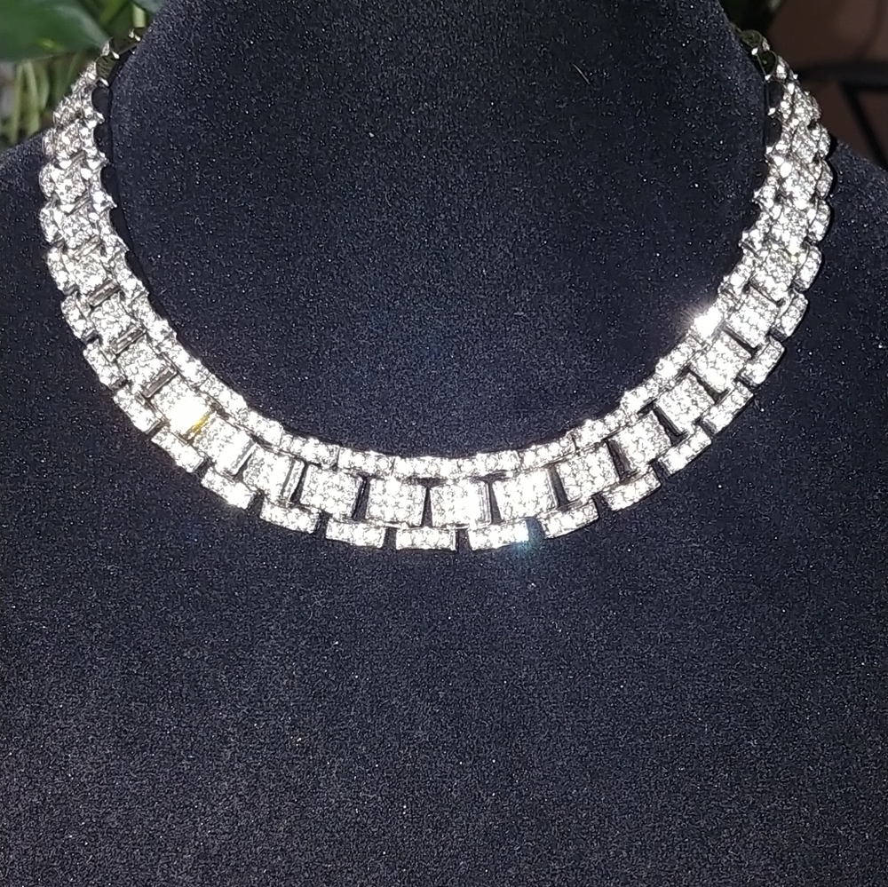 Rolex Style Cz Chain